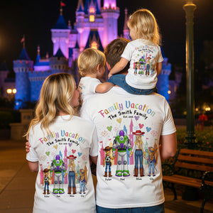 Family Vacation Shirt - Personalized Gifts For Family Shirt 03HUDT200626-Homacus