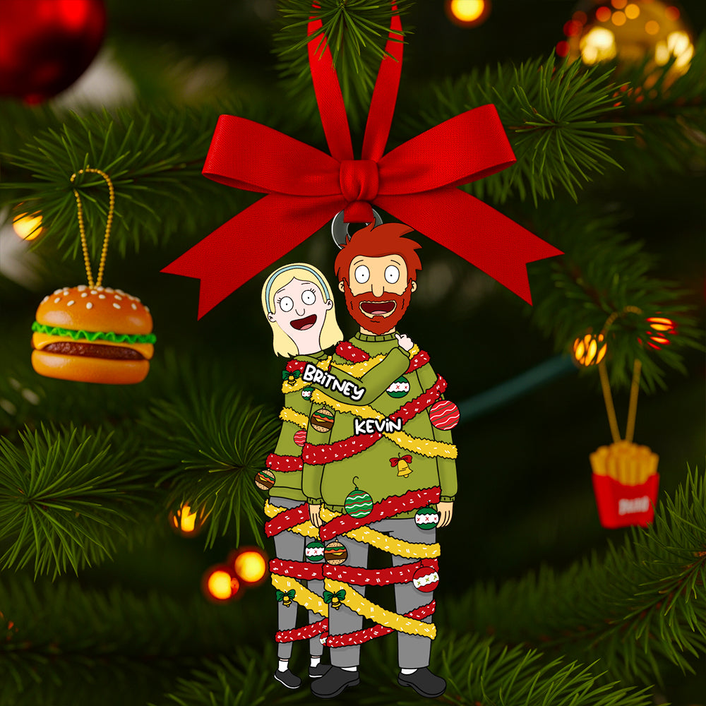 Personalized Gifts For Couple Acrylic Ornament 04qhhu291124hg-Homacus