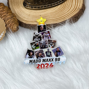 Custom Photo Gifts For American Football Fans Christmas Ornament 08dgpu150824 ct141124-Homacus