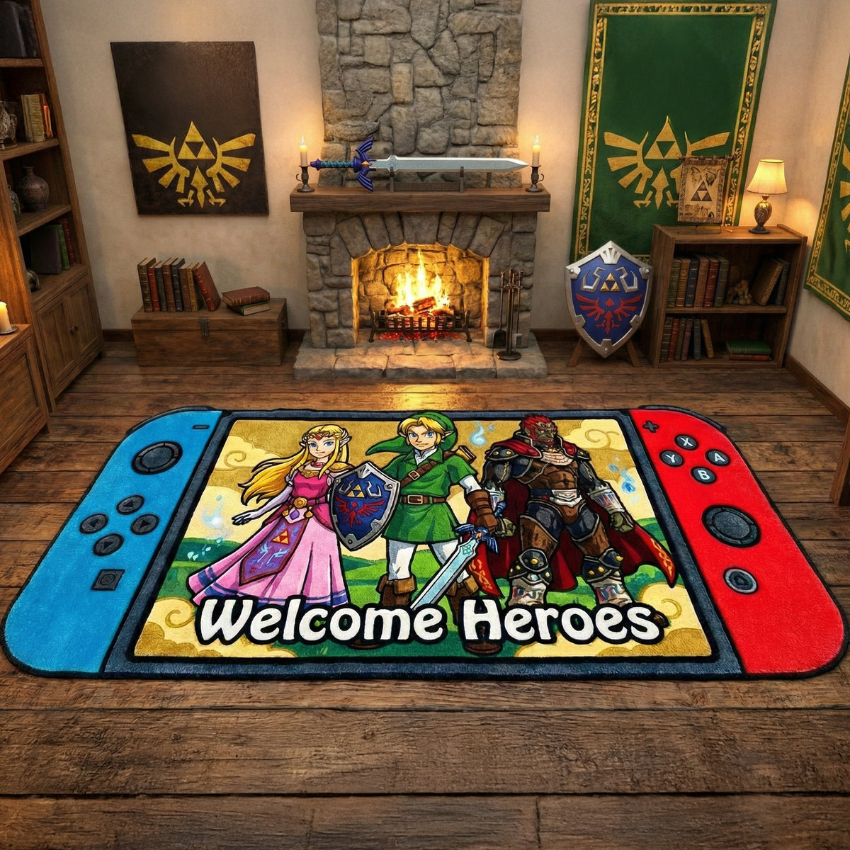 Gaming Console Custom Shape Doormat - Gifts For Game Lover Doormat 03NAQN290126-Homacus