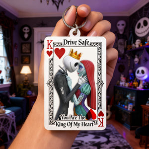 Drive Safe Reminder Of Couple Keychain - Personalized Gifts For Couples 09NALU201225-Homacus