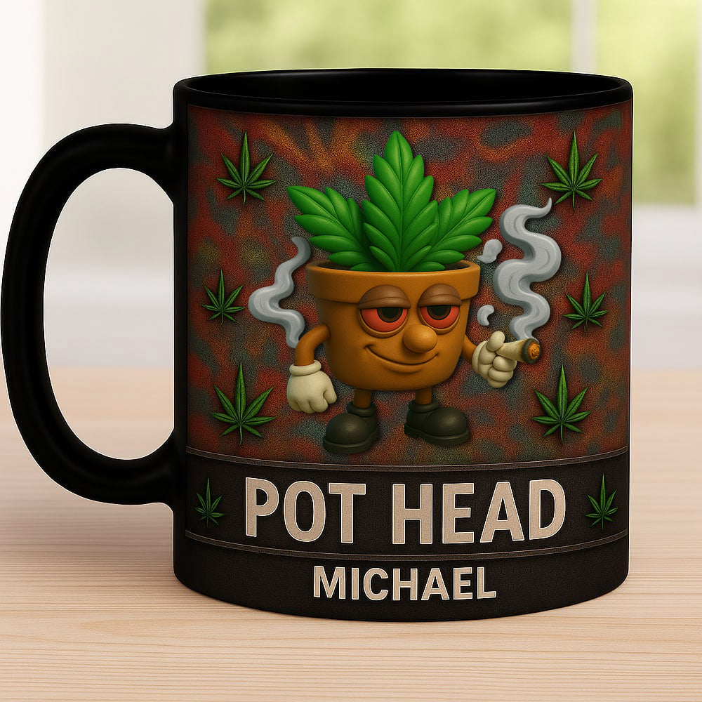 Pot Head Mug - Personalized Gifts For Men 03totn310525-Homacus