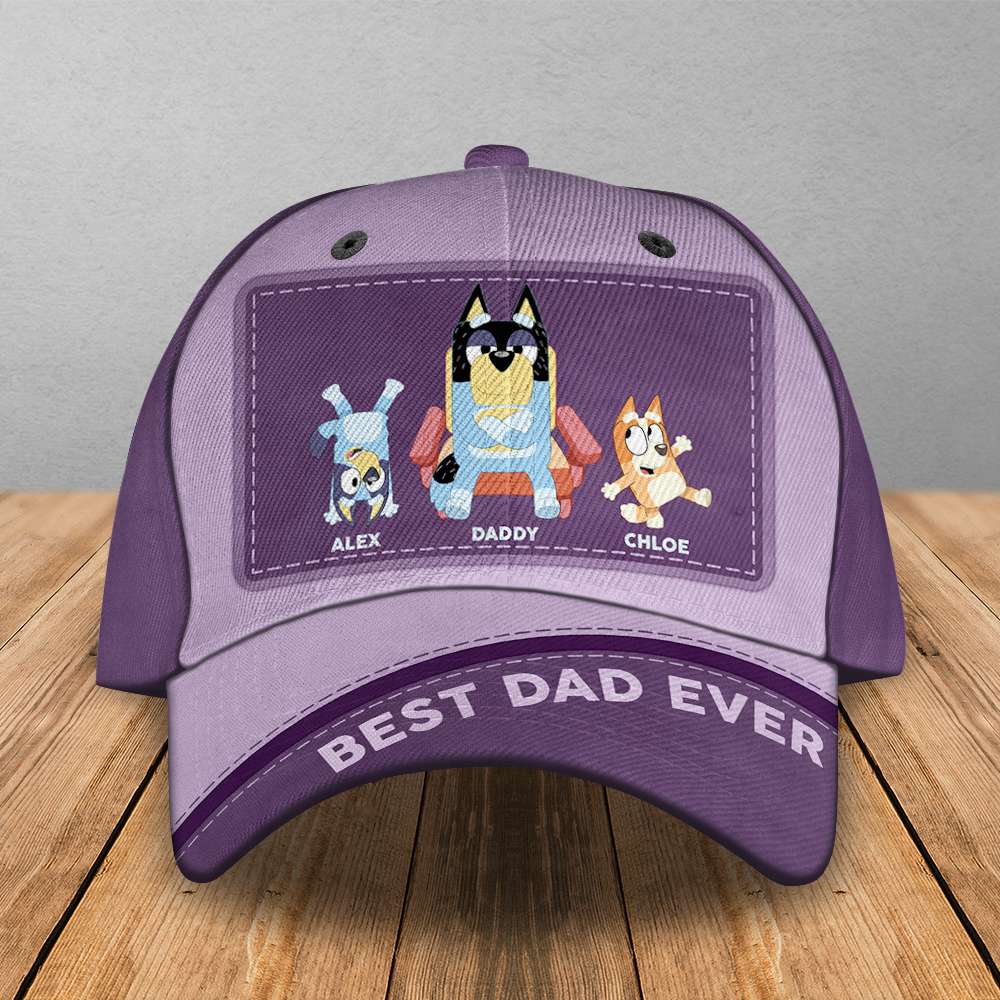 Dog Dad Classic Cap - Personalized Gifts For Father 144nadt0306-Homacus
