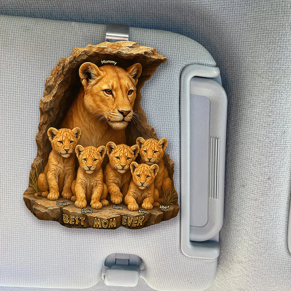 Personalized Gifts For Mom Acrylic Car Visor Clip 06qnqn050425-Homacus