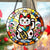 Personalized Gifts For Christmas Suncatcher Ornament 52ACQN240824 Lucky Cat-Homacus