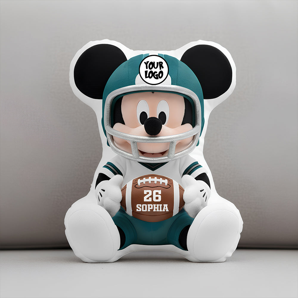 Team Spirit Pillow - Personalized Gifts 01HUDT131225-Homacus