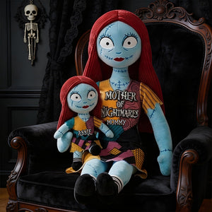 Mom & Little Spooky Shaped Pillow - Personalized Gift For Mom 05OHLU090326-Homacus