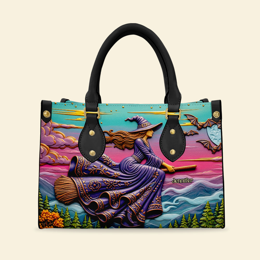 Best Witch Leather Bag Personalized Gifts for Witches 04NADT120625-Homacus