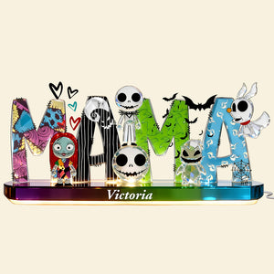 Spooky Mama Acrylic Light Box Personalized Gifts For Mom 04OHDT230226-Homacus