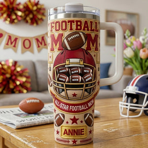 Football Mom 40oz Tumbler - Personalized Gifts For Mother's Day 03tyta210426-Homacus