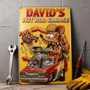 Personalized Gifts For Hot Rod Lovers Metal Sign 01totn160126-Homacus