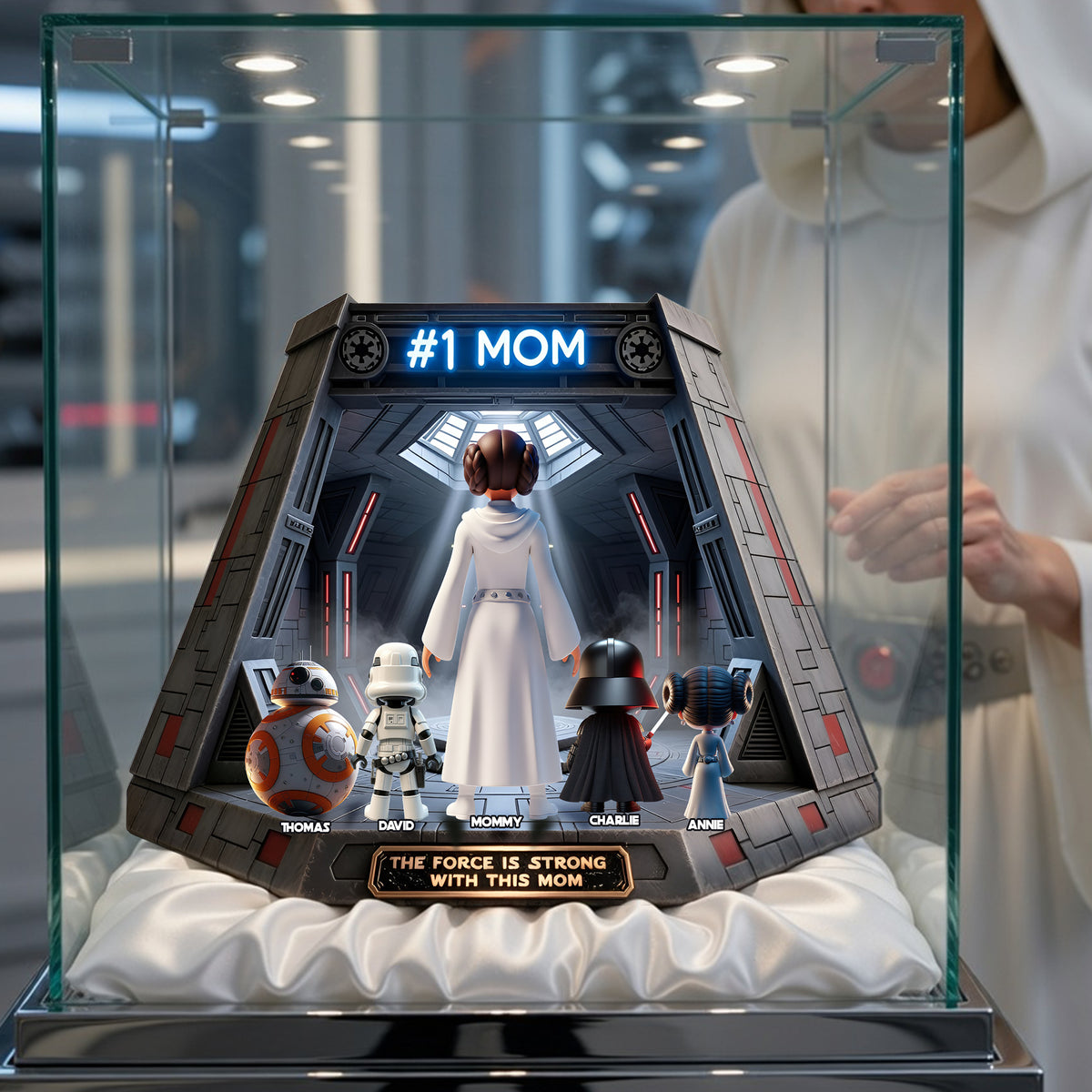 Universe Mom And Kids Acrylic Plaque - Personalized Gifts For Mother's Day 06ohlu060426-Homacus