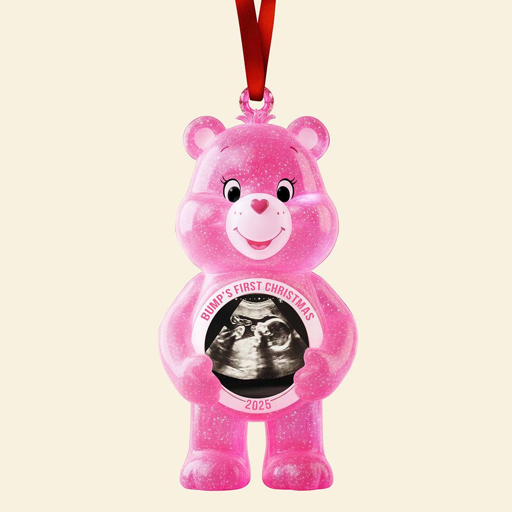 Cute Pregnancy Ornament - Custom Photo Keepsake To Celebrate Motherhood 05qhqn300925-Homacus