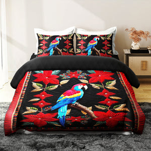 Gifts For Parrot Lovers Quilt Bed Set 06HULU220125-Homacus