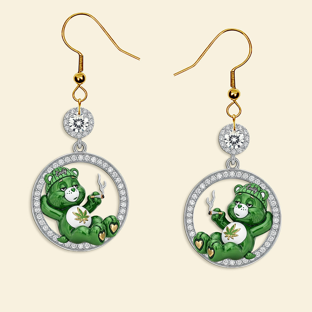 Cute Weed Earrings - Personalized Gifts For Weed Lovers 01toqn040725-Homacus