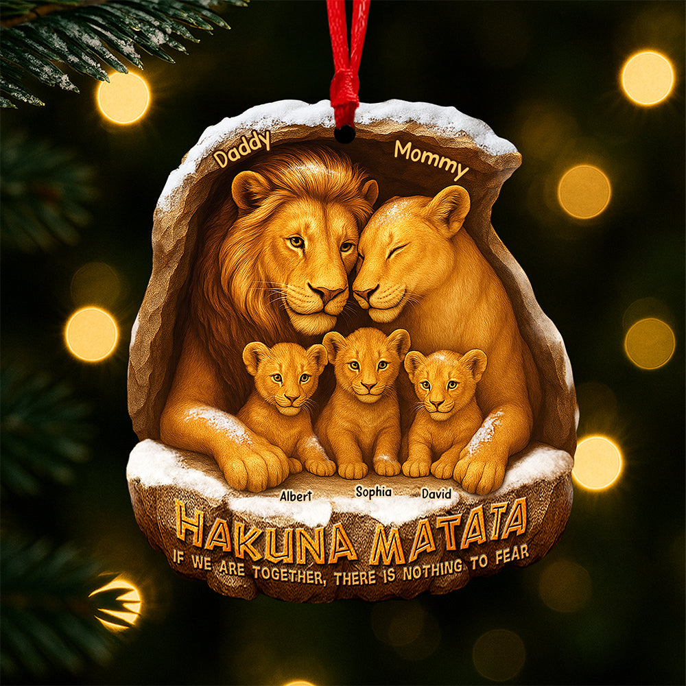 Majestic Family Christmas Ornament, Personalized Gifts For Family 02qhqn270825-Homacus