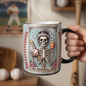 Fun Waiting Baseball Mom Tarot Card Magic Mug - Personalized Gifts For Baseball Mom 02qhdh200426-Homacus