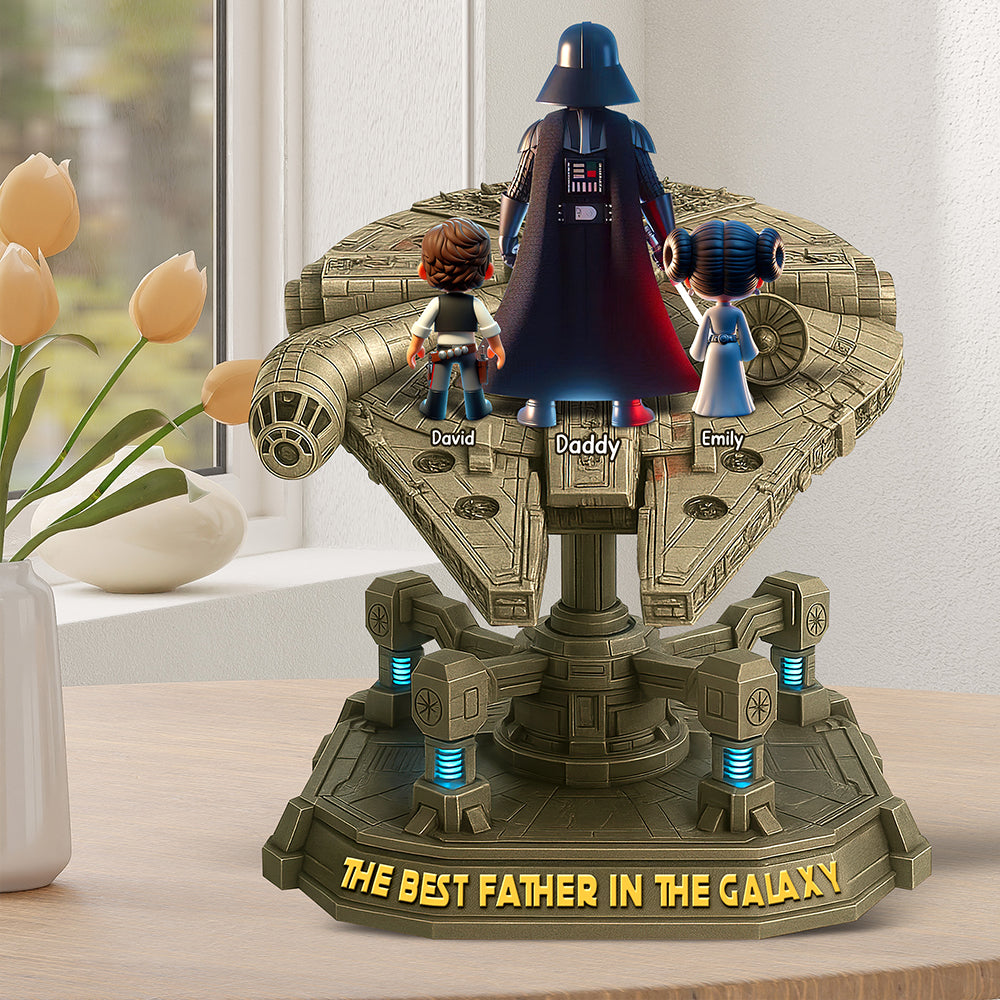 The Best Galaxy Father Acrylic Plaque - Personalized Gifts For Father 01OHQN030525-Homacus