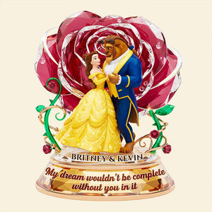 Romantic Couple Acrylic Light Box - Personalized Gifts For Couples 06kidt091225-Homacus