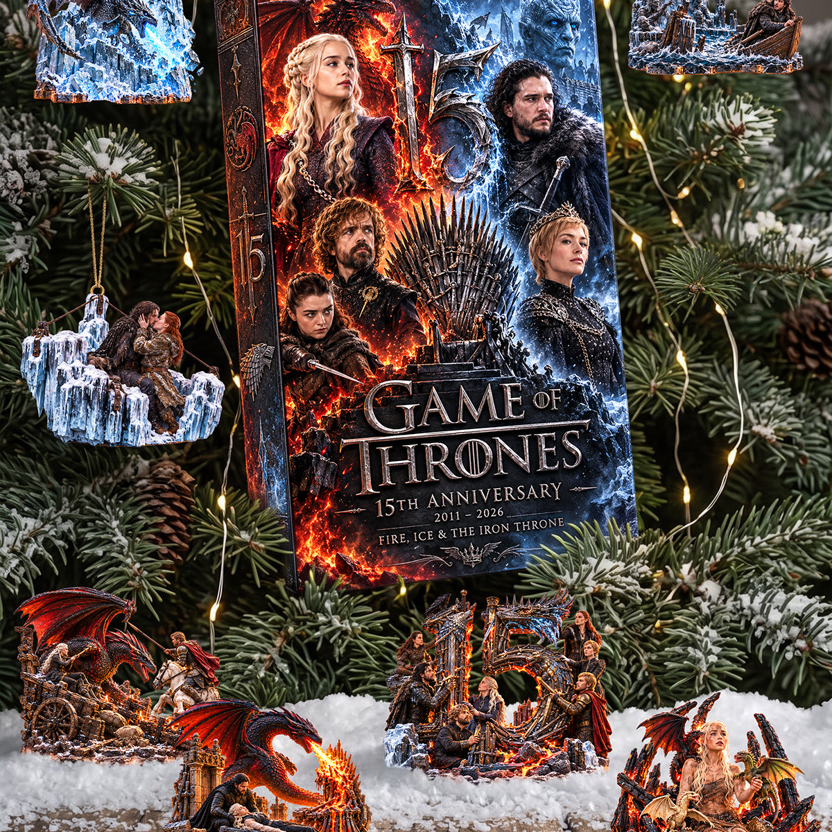 15th Anniversary Epic Fantasy Christmas Advent Calendar Blind Box - Personalized Gifts For Christmas 04hata260926-Homacus