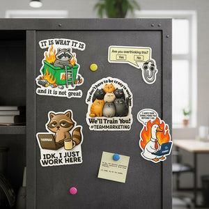 Personalized Gifts For Coworkers Acrylic Fridge Magnet 04hutn171125-Homacus