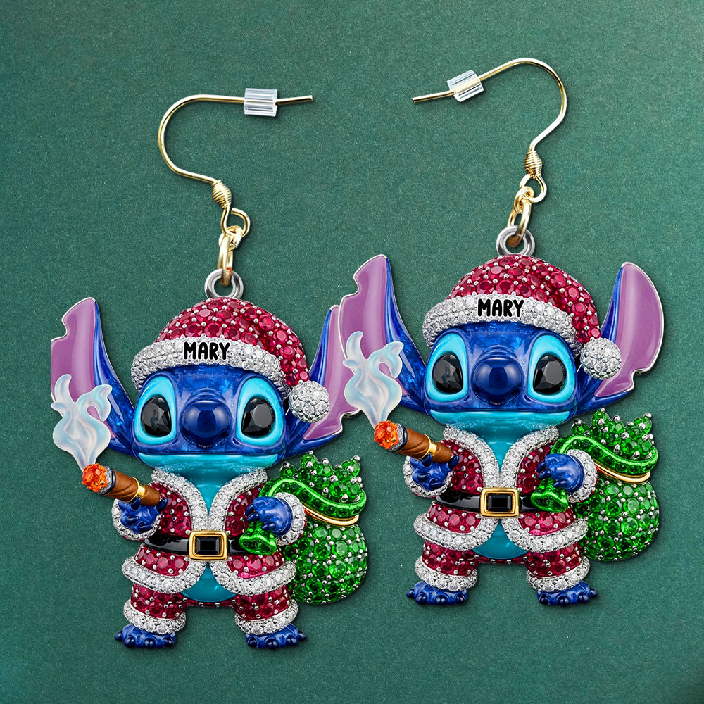 Cartoon Alien Acrylic Earrings Personalized Funny Gifts For Smokers 01totn160725-Homacus