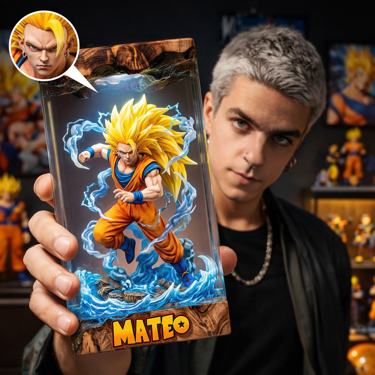 Ultimate Warrior Acrylic Plaque - Custom Photo Gifts 01hulu180326-Homacus