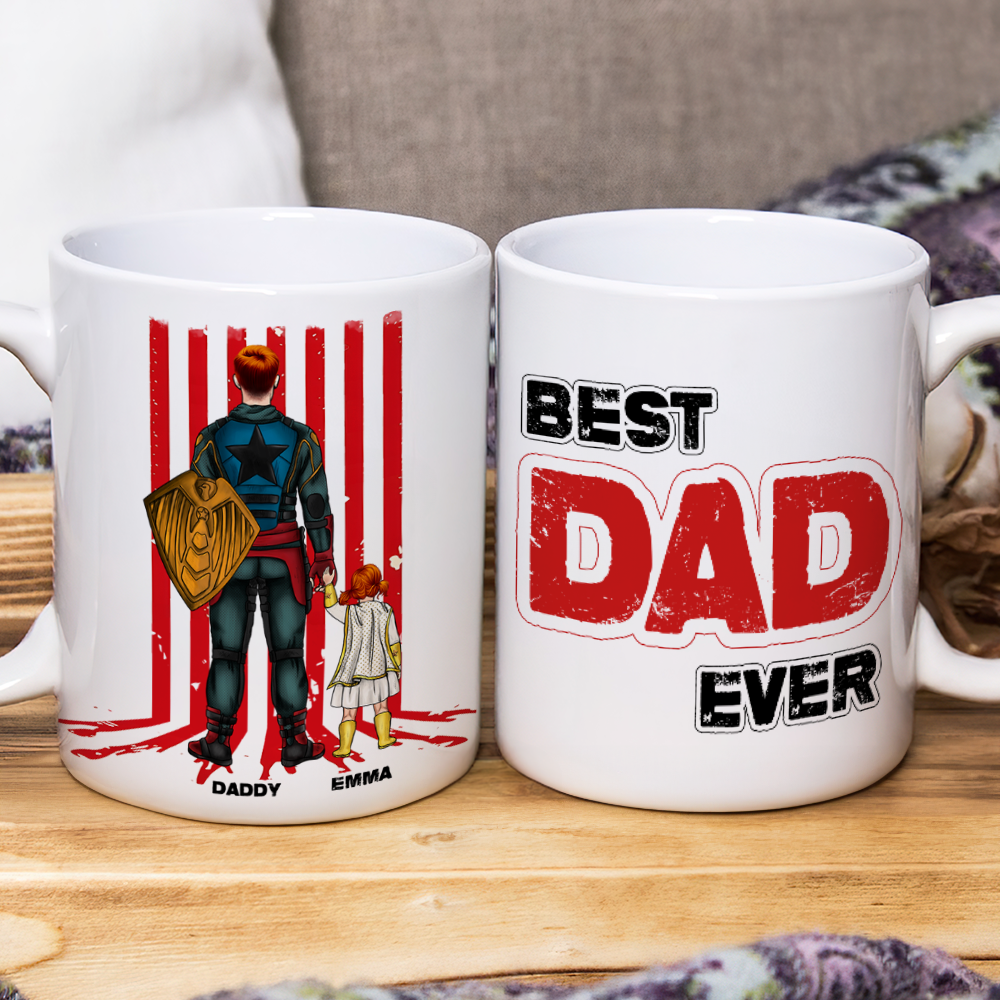 Personalized Gifts For Dad Coffee Mug Supes Dad 02TOPU120425HG-Homacus