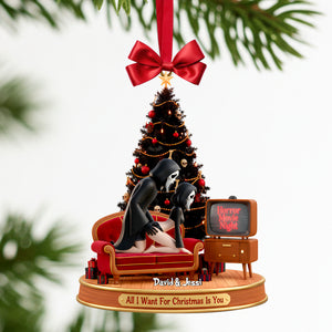 Cheeky Couple Acrylic Ornament - Personalized Gifts For Couples 06OHLU181125-Homacus