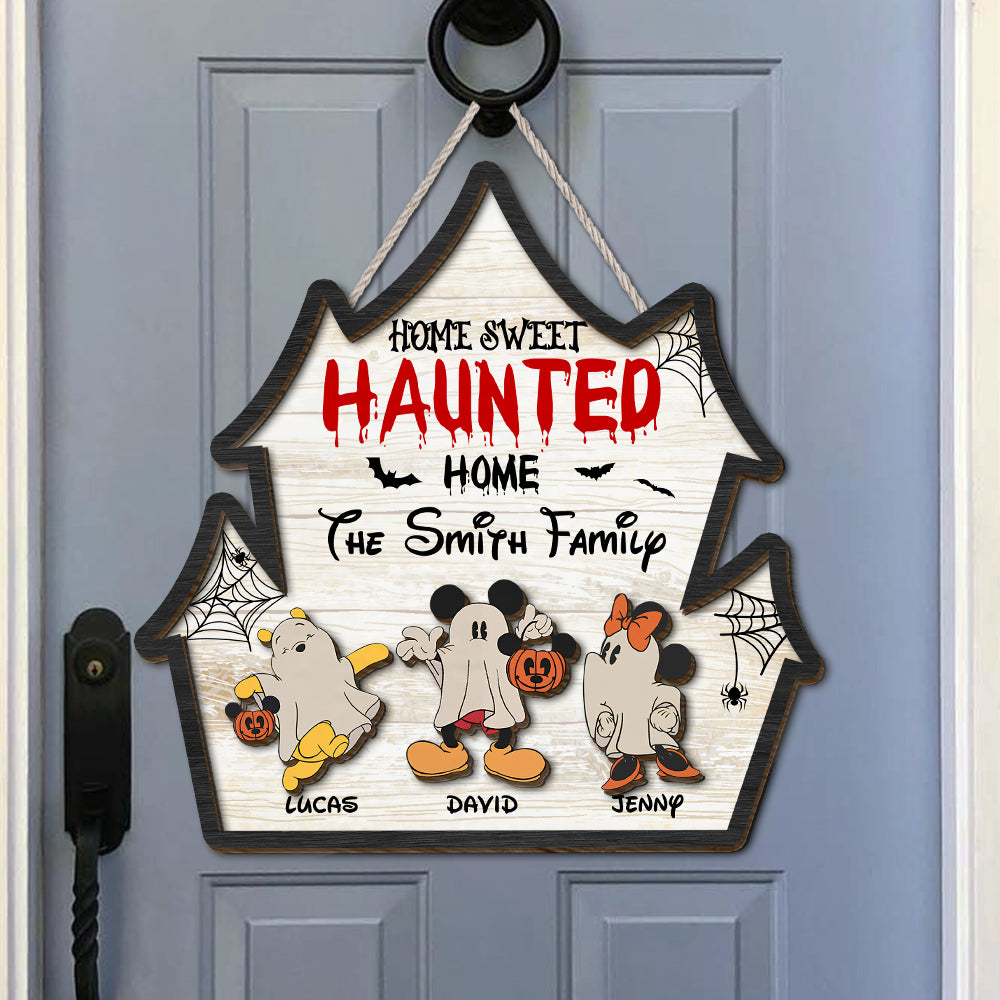 Personalized Gifts For Family Wood Sign 01xqtn150724 Halloween Party Boo Ghost Scary-Homacus