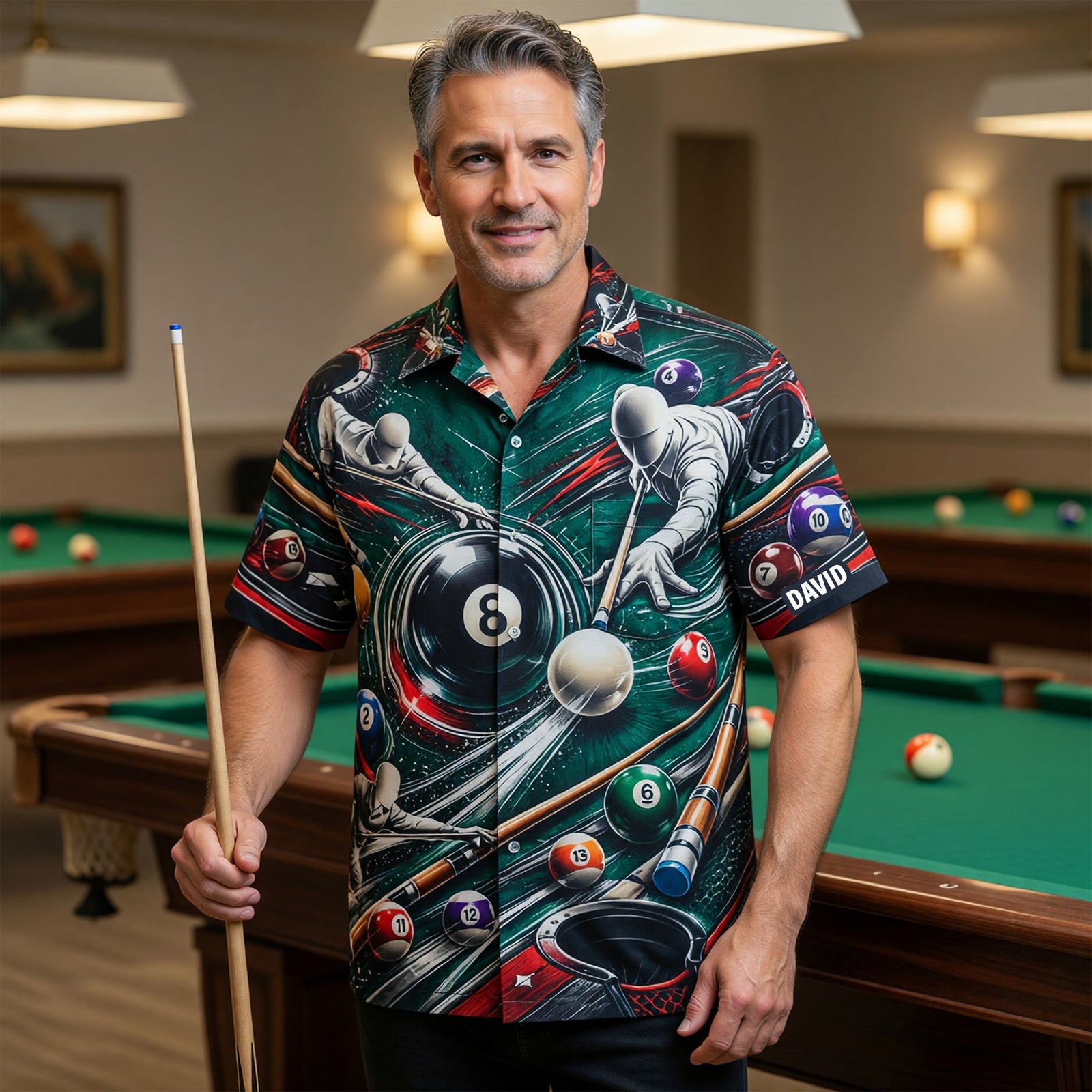 Billiards Hawaiian Shirt - Personalized Gifts 01NAQN090626-Homacus