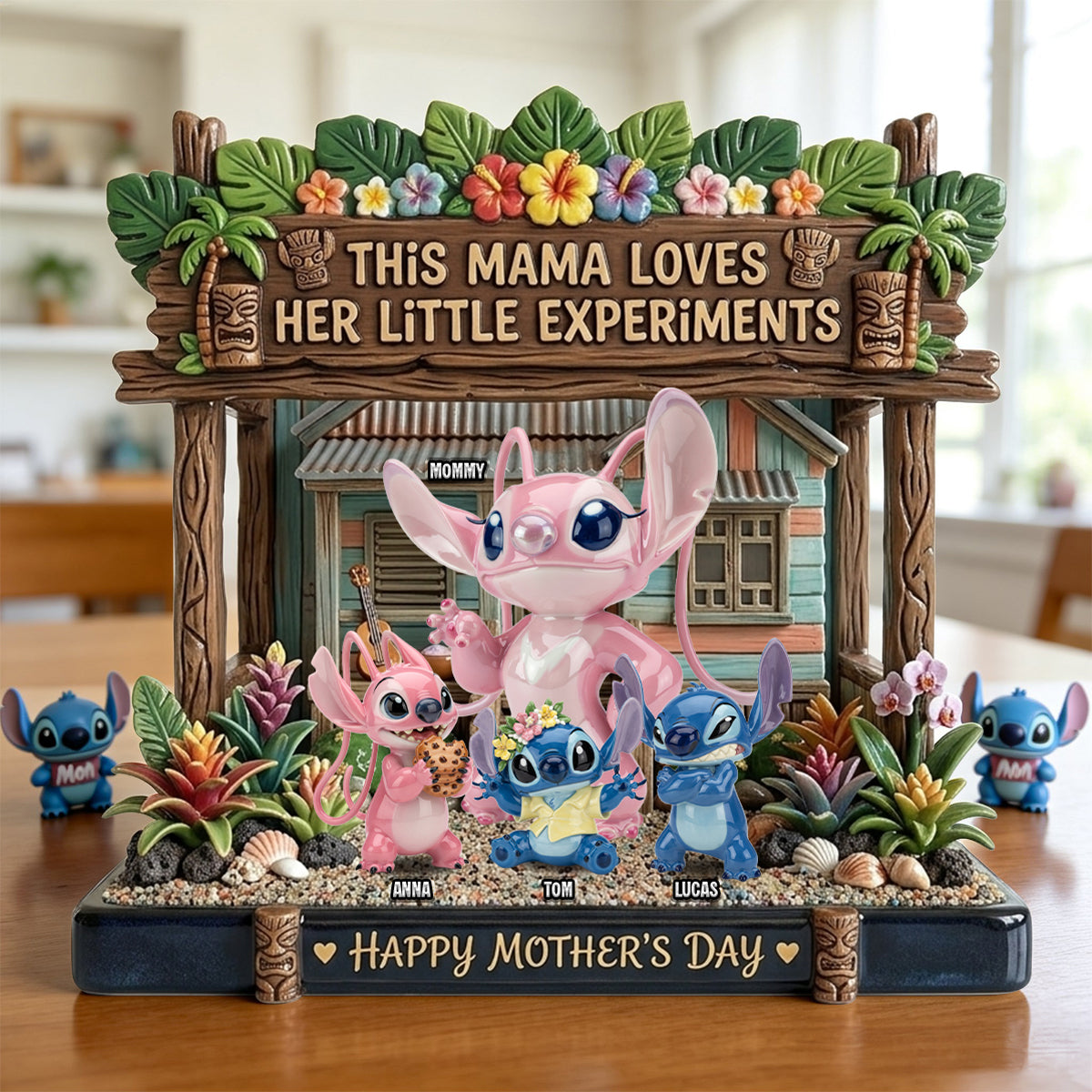 Mama & Little Experiments Acrylic Plaque - Personalized Gifts For Mom 03OHTN310326-Homacus