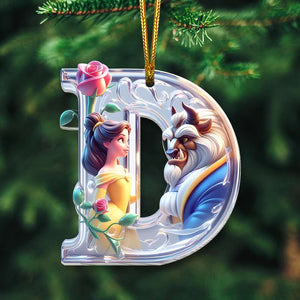 Custom Alphabet Letter Christmas Gifts For Movie Lovers Acrylic Ornament 03OHMH211024-Homacus