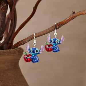 Blue Alien Teacher Earrings - Personalized Gifts For Teachers 02pgmg160725-Homacus