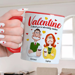 Personalized Gifts For Couple Love Cartoon Accent Mug Valentine 03XQQN091224PA-Homacus