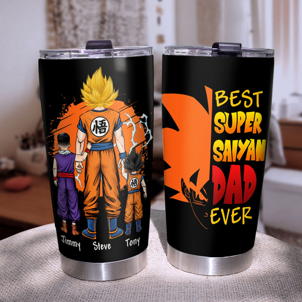 Best Super Dad Ever- Personalized Tumbler 04HTPO310523HH-Homacus