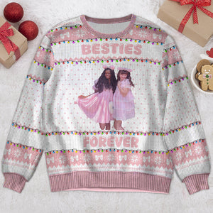 Custom Photo Gifts For Bestie Christmas Ugly Sweater 01PGDT111024-Homacus