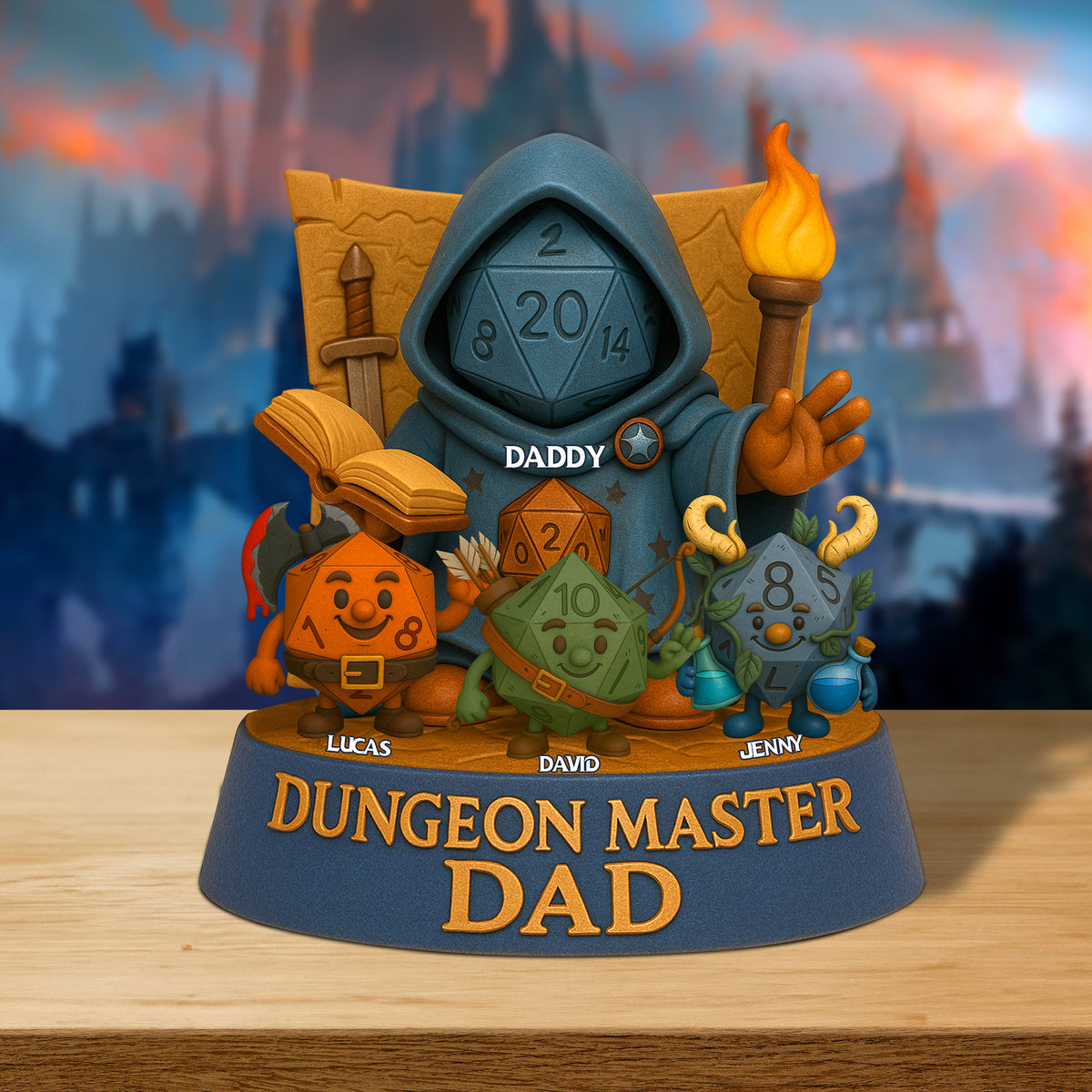 Master Dad Acrylic Plaque - Personalized Christmas Gifts For Dad 03natn090525-Homacus