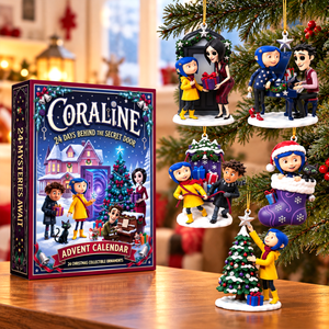 Whimsical Christmas - Behind the Secret Door Gothic Advent Calendar Blind Box - Personalized Christmas Gifts 06tyqn271026-Homacus