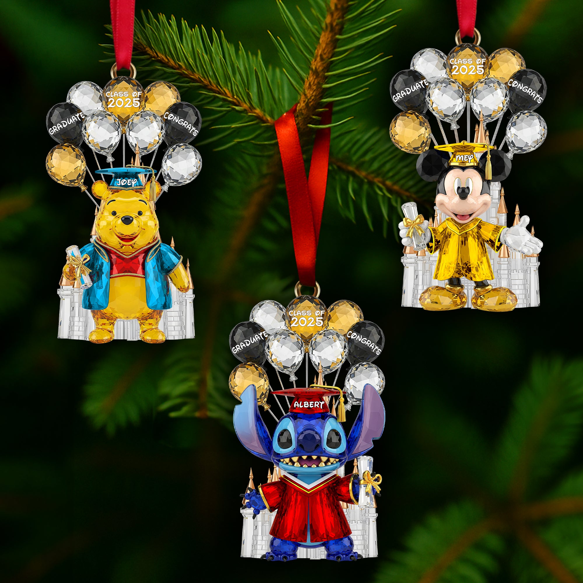 Dream Big Graduation Ornament - Personalized Christmas Gifts For Graduates 02NALU200925-Homacus