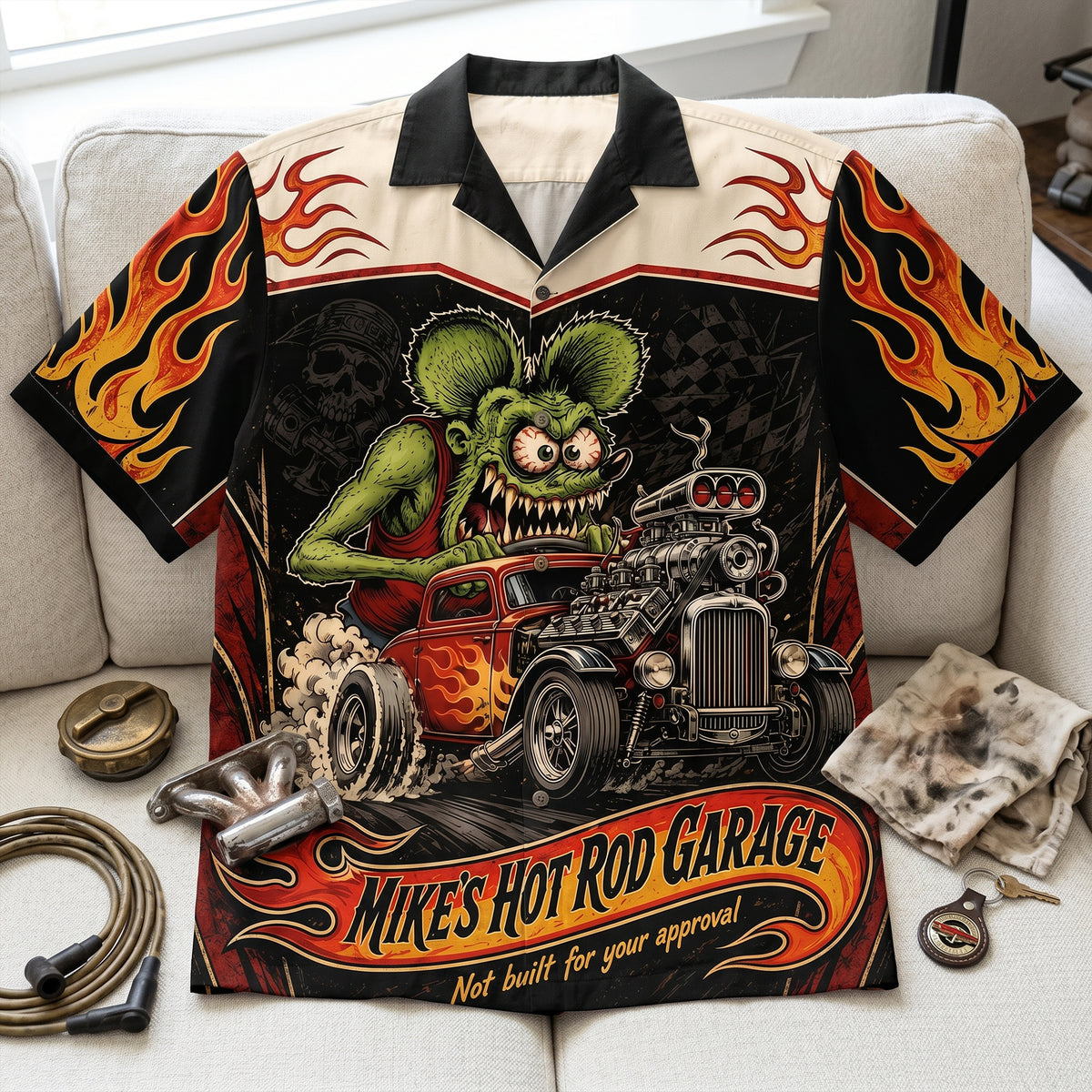 Outstanding Hot Rod Hawaiian Shirt - Personalized Gifts For Hot Rod Lovers 01QHLU040726-Homacus