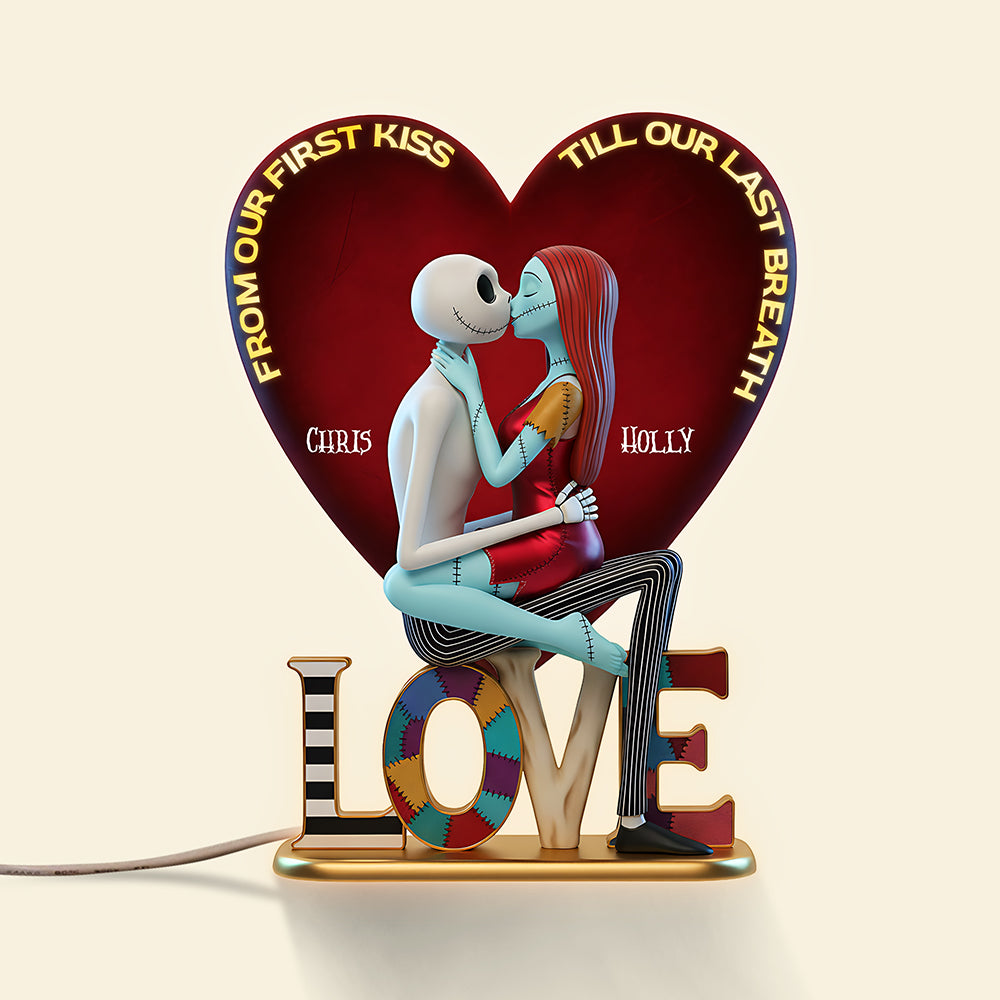 Personalized Gifts For Couple, Custom Shape Acrylic Light Box 01nata311025-Homacus