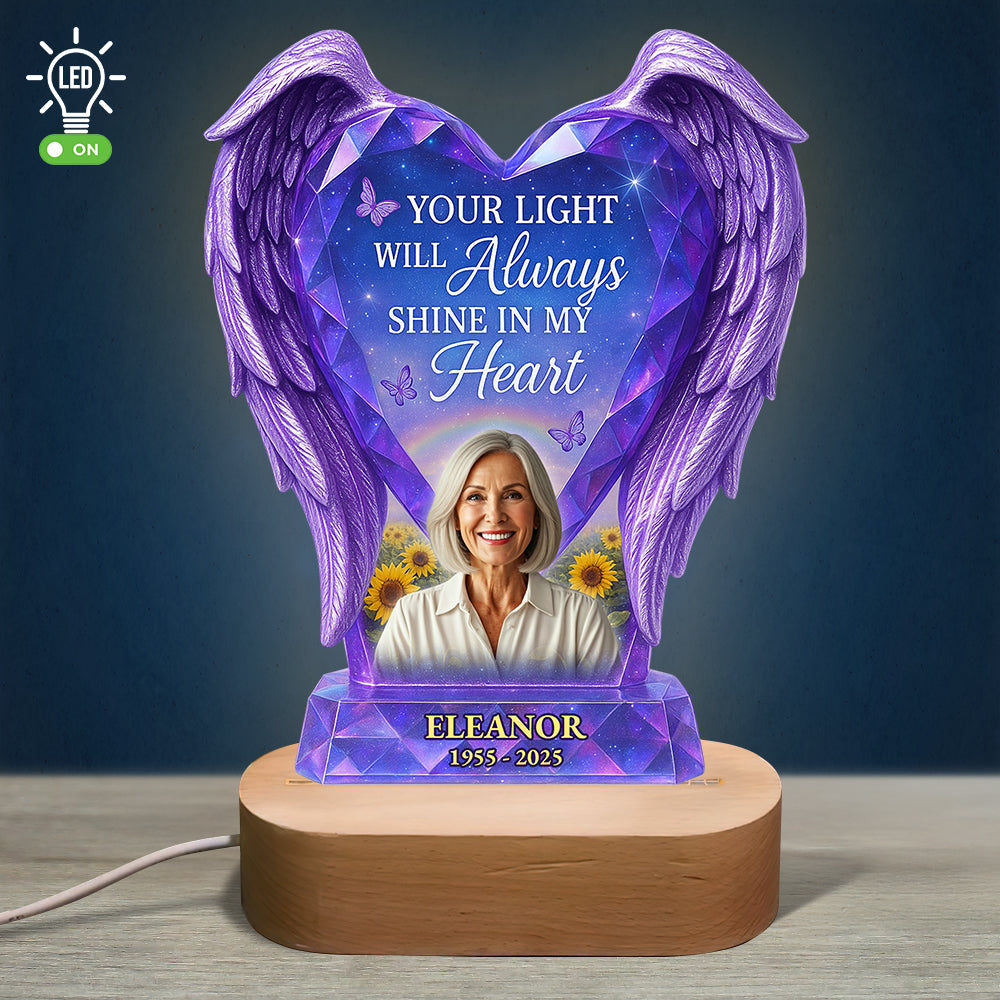 Memorial Heaven LED Light Custom Photo Gifts For Heaven 01NADT200525-Homacus