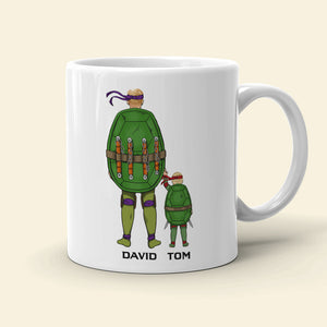 Personalized Gifts For Dad Coffee Mug Like Father Like Son 01NATN010623HA-Homacus