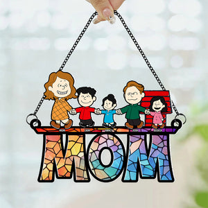 Personalized Gifts For Mom Suncatcher Ornament 03KAPU2504DA-Homacus