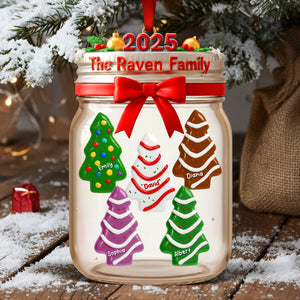Christmas Tree Cake Acrylic Ornament - Personalized Gifts For Family 04naqn141125-Homacus