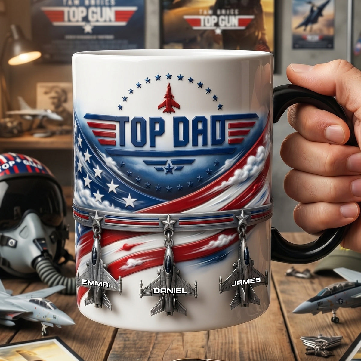 Fighter Aircraft Magic Mug - Personalized Gifts For Dads 05ohlu190526-Homacus