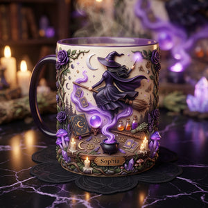 The Witch Coffee Accent Mug - Personalized Gifts For Witch Lovers 03tyta200726-Homacus