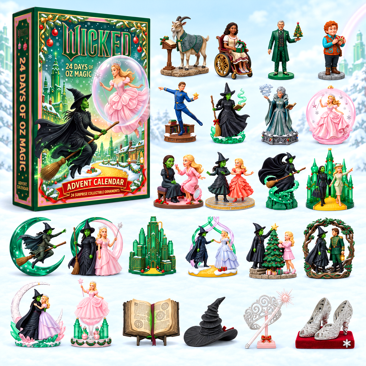 Enchanted Collectibles Christmas Advent Calendar Blind Box - Personalized Gifts 06tyqn281026-Homacus