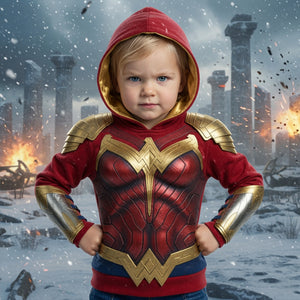 Mighty Warrior Hoodie - Personalized Gifts For Fantasy Lovers Kid Shirt 04hylu060726-Homacus